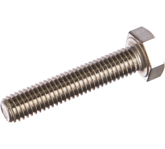 Изображение товара Болт с шестигранной головкой, с полной резьбой ЕВРОПАРТНЕР DIN 933 нержав. сталь, 8х40 мм, 4 шт. G2 3284 1