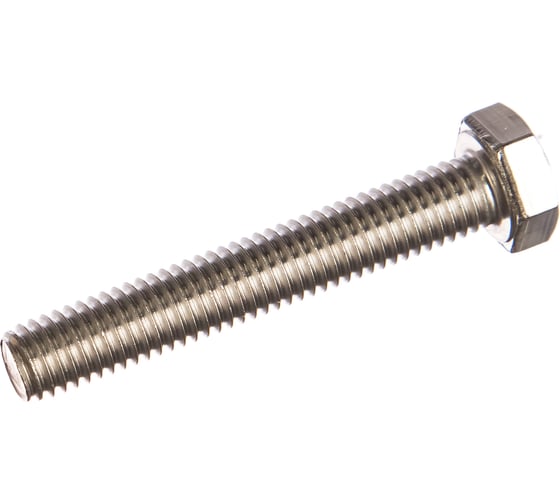 Изображение товара Болт с шестигранной головкой, с полной резьбой ЕВРОПАРТНЕР DIN 933 нержав. сталь, 8х50 мм, 2 шт. G2 3328 1