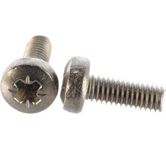 Изображение товара Винт с цилиндрической головкой и сферой ЕВРОПАРТНЕР DIN 7985 М3х8 нержав. сталь 14 шт. G2 2038 1