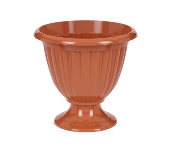 Изображение товара Вазон ЗПИ Альтернатива Жасмин 12л коричневый М1557