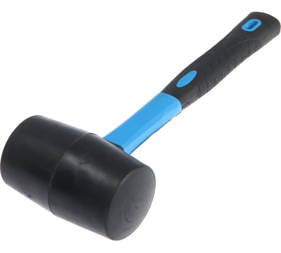 Изображение товара Киянка ТУНДРА фибергласовая рукоятка, черная резина, 450 г 881755