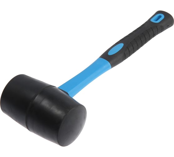 Изображение товара Киянка ТУНДРА фибергласовая рукоятка, черная резина, 650 г 881756