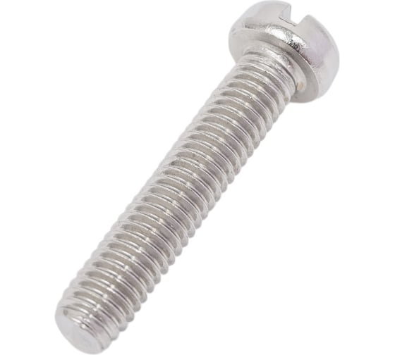 Изображение товара Винт с цилиндрической головкой, с прямым шлицем ЕВРОПАРТНЕР DIN 84 6x30 нержав. сталь 4 шт. G2 4263 1