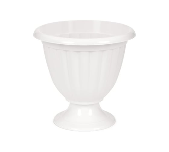 Изображение товара Вазон ЗПИ Альтернатива Жасмин 12л белый М1391