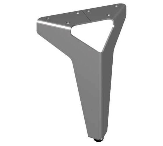 Изображение товара Опора ФМС Бета 150, регулируемая, хром матовый, 4 шт. 71194840