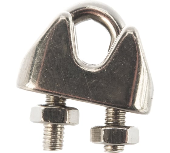 Изображение товара Зажим для троса ЕВРОПАРТНЕР DIN 741, D3 мм, нержав. сталь 1 шт. G1 7443