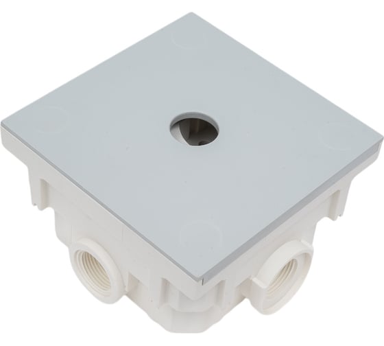 Изображение товара Двойная розетка ABL термопласт, 4 кабельных ввода с резьбой 1632602