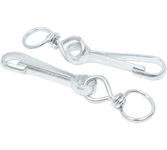 Изображение товара Простой карабин Zn ЕВРОПАРТНЕР 10x50 мм, 2 шт. Z1 07746