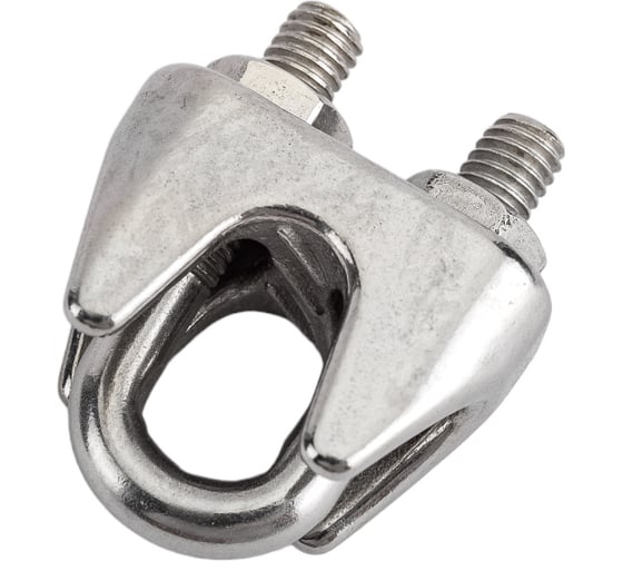 Изображение товара Зажим для троса ЕВРОПАРТНЕР DIN 741, D8 мм, нержав. сталь 1 шт. G1 7448