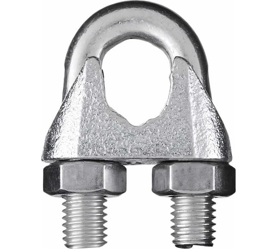 Изображение товара Зажим для троса ЕВРОПАРТНЕР DIN 741, D4 мм, нержав. сталь 1 шт. G1 7444