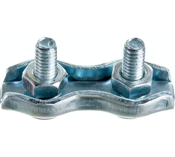 Изображение товара Зажим для троса ЕВРОПАРТНЕР DUBLEX Zn D2, 1 шт. Z1 07737