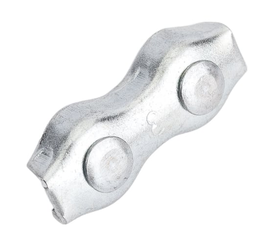 Изображение товара Зажим для троса ЕВРОПАРТНЕР DUBLEX Zn D3, 1 шт. Z1 07738