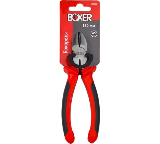 Изображение товара Бокорезы Boxer 180 мм, двухкомпонентные рукоятки 126022