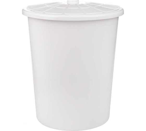 Изображение товара Бак ЗПИ «Альтернатива» универсальный 100л белый с крышкой М6925