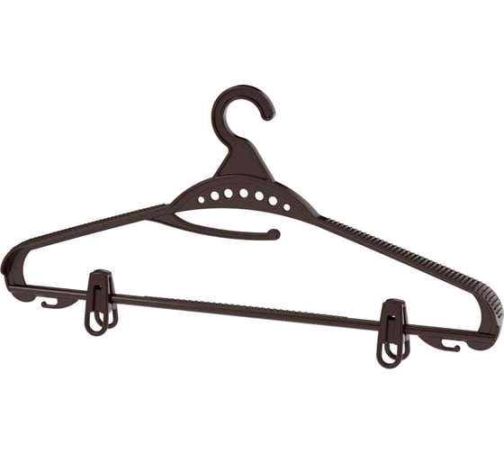 Изображение товара Вешалка-плечики ЗПИ «Альтернатива» 52-54 р., с прищепкой М589