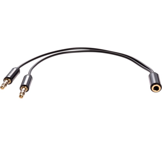 Изображение товара Кабель-адаптер Telecom 2x3.5 st m/3.5 st f 0.2m TAV205M-0.2M