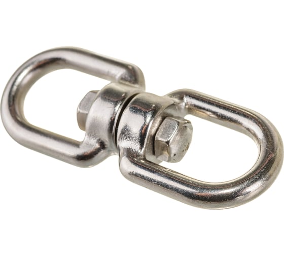 Изображение товара Вертлюг, "кольцо-кольцо" ЕВРОПАРТНЕР D5 мм, нержав. сталь,1 шт G1 4405