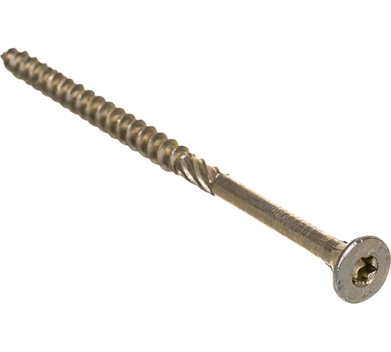 Изображение товара Конструкционный шуруп для дерева с фрезой ЕВРОПАРТНЕР потай, ж/п Torx 25 5.0х90, 10 шт. 15 0095 2