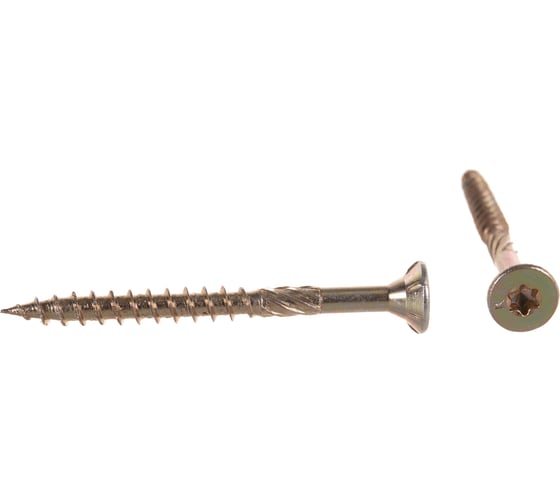 Изображение товара Конструкционный шуруп для дерева с фрезой ЕВРОПАРТНЕР потай, ж/п Torx 25 4.5х50 12 шт. 15 0027 7