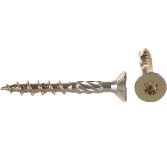 Изображение товара Конструкционный шуруп для дерева с фрезой ЕВРОПАРТНЕР потай, ж/п Torx 25 5.0х40, 15 шт. 15 0028 7