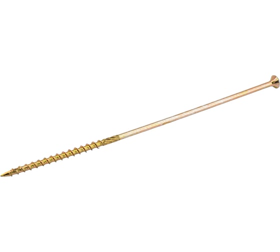 Изображение товара Шуруп для дерева ЕВРОПАРТНЕР потай TORX 30, неполная резьба, ж/п 6x240 1шт. 0 1412 0