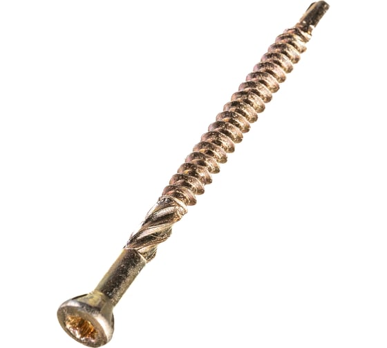 Изображение товара Шуруп для деревянных полов ЕВРОПАРТНЕР самозенкующий, потай TORX 10, ж/п 3,5x45, 50 шт. E1 1413 1 15 0067 7