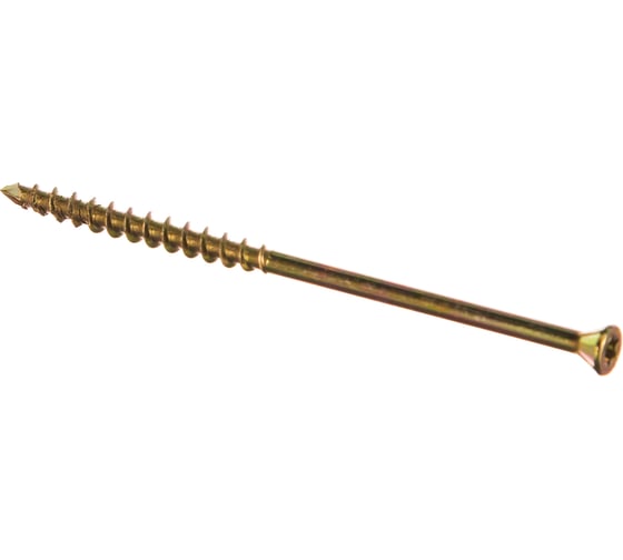 Изображение товара Шуруп для деревянных полов ЕВРОПАРТНЕР самозенкующий, потай TORX 15, ж/п 4x80 25 шт. E1 1417 1