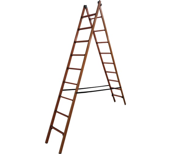 Изображение товара Универсальная двухсекционная диэлектрическая лестница-стремянка Диэлектрик ССД-У 2х9 Д286672