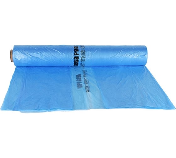 Изображение товара Маскировочная пленка Jeta PRO рул. 5x120 м, 12 мкм, голубой, прозрачный полиэтилен в инд.уп. 55045120-12 55045120/12 /5574512-12