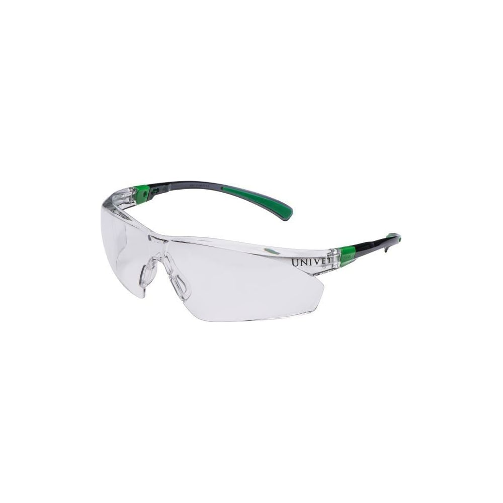 Открытые защитные очки UNIVET очки защитные открытые dexter 13511lmd прозрачные с возможностью носки корригирующих очков