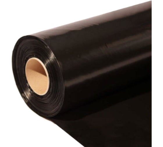 Изображение товара Пленка полиэтиленовая черная (3х100 м; 80 мкм) SDM 00-00002587