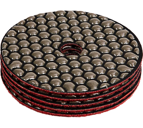 Изображение товара Алмазный гибкий шлифовальный круг (100 мм, P200, сухое шлифование, 5 шт.) MATRIX 73502