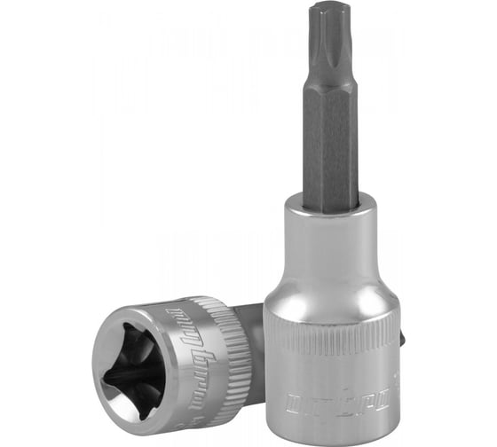 Изображение товара Головка торцевая 1/2" с вставкой-битой TORX, Т45, 100 мм Ombra 121945 55605