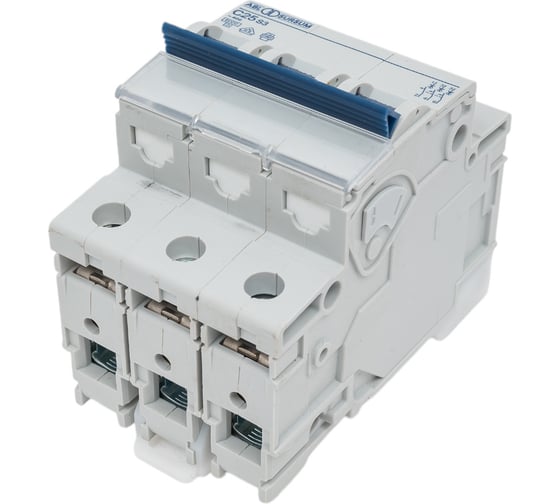 Изображение товара Автоматический выключатель ABL 3P, C, 25 A, 6 кА, 230/400 В AC, серия S C25S3
