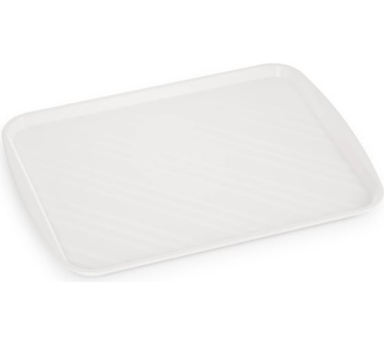 Изображение товара Столовый поднос ЗПИ «Альтернатива» 480x360 мм, белый М8695