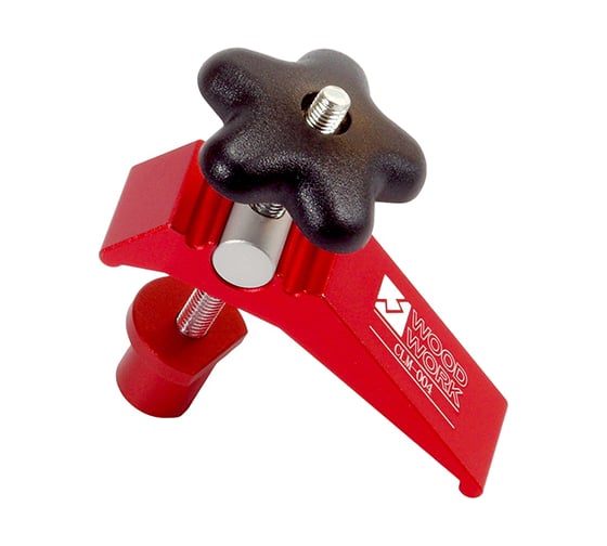 Изображение товара Прижим для установки в T-образный паз и верстак WOODWORK CLM-004