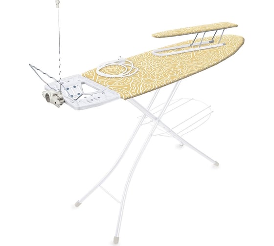 Изображение товара Гладильная доска Nika "Эльза де люкс" тефлон ЭЛТ ЭЛТ/7 с узорами на золотом