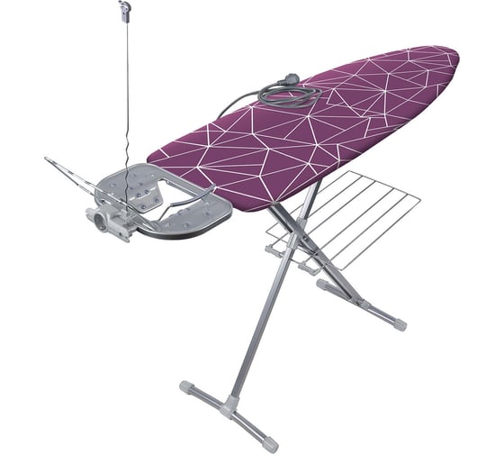 Изображение товара Гладильная доска Nika best _НБТ НБТ/9 с линиями на сливовом