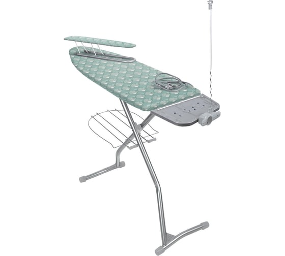 Изображение товара Гладильная доска Nika 11 тефлон НТ11 НТ11/2 с ракушками оливковый