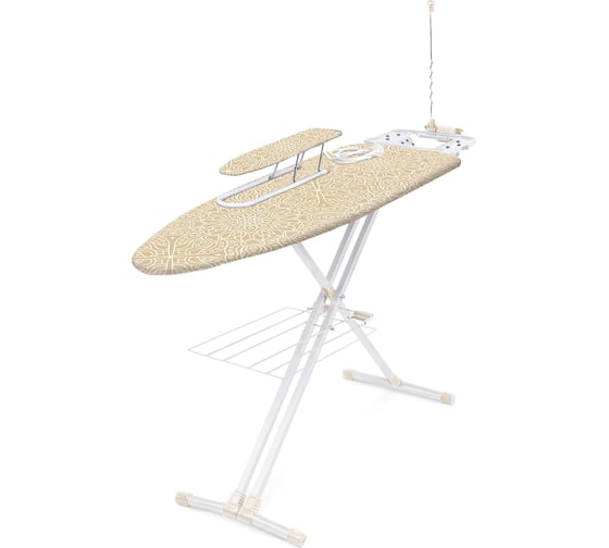 Изображение товара Гладильная доска Nika 9 тефлон НТ9 НТ9/8 с узорами на золотистом