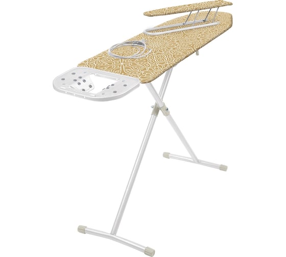 Изображение товара Гладильная доска Nika 3М Н3МТ Н3МТ/7 с узорами на золотистом