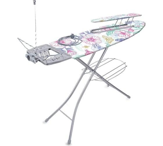 Изображение товара Гладильная доска Nika "Эльза де люкс" ЭЛ ЭЛ/5 с цветами