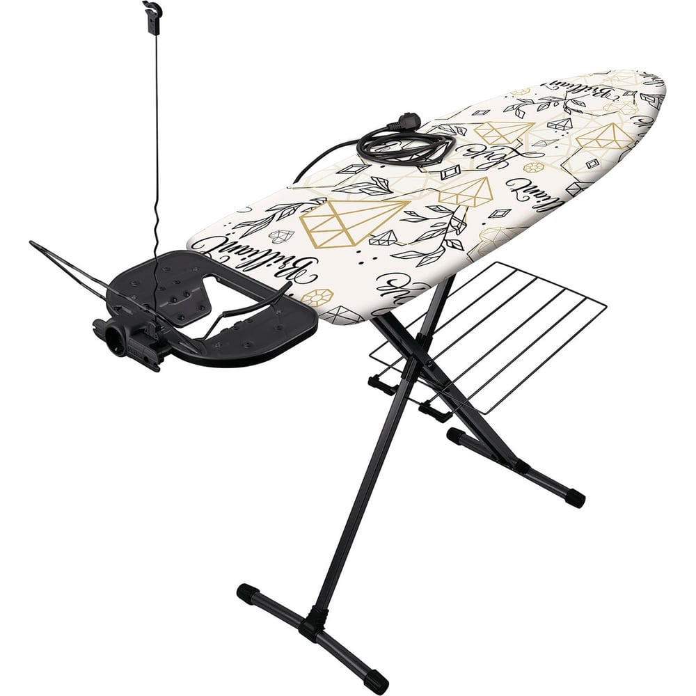 Изображение товара Гладильная доска Nika Best НБТ/6 Ника бриллиант с регулировкой и полками