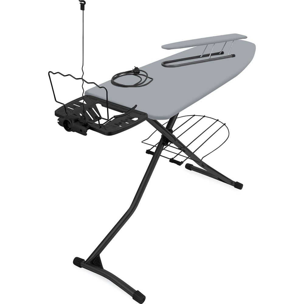 Изображение товара Гладильная доска Nika Grant тефлон НГТ НГТ/7 серебристая для комфортной глажки