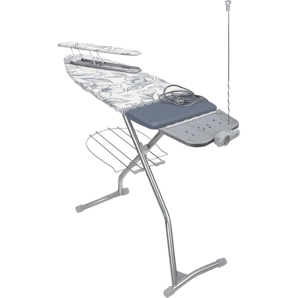 Изображение товара Гладильная доска Nika 11 тефлон регулируемая с полками и рукавом