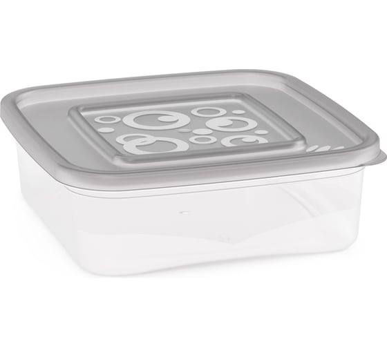 Изображение товара Емкость для СВЧ ЗПИ «Альтернатива» 0.4 л, квадратная М1623