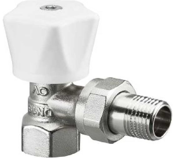 Изображение товара Вентиль с ручным приводом OVENTROP серии HR, угловой, Ду 10 3/8 1190503