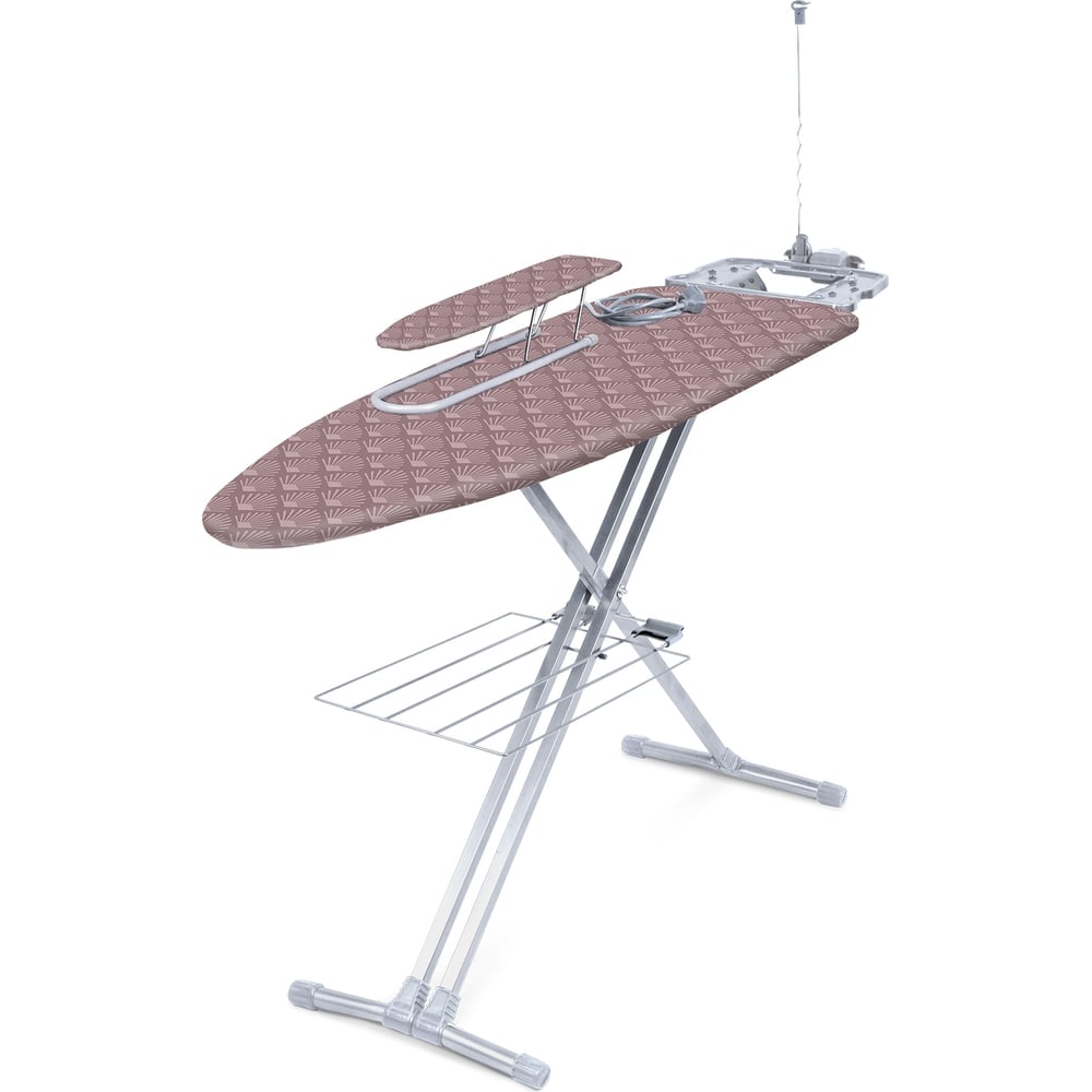Изображение товара Гладильная доска Nika 9 тефлон с полками и регулятором высоты для дома и профессионалов