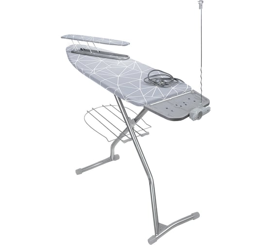 Изображение товара Гладильная доска Nika 11 тефлон НТ11 НТ11/4 с линиями на сером