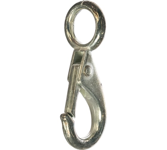 Изображение товара Пружинный карабин ЕВРОПАРТНЕР никель, 70 мм, 1шт Z1 9224